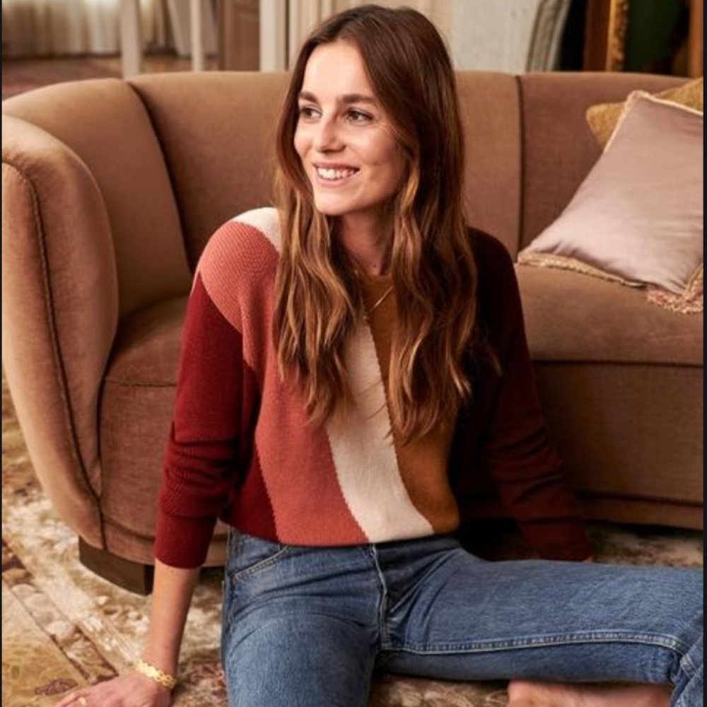 BRAND NEW Sézane Crepin Jumper